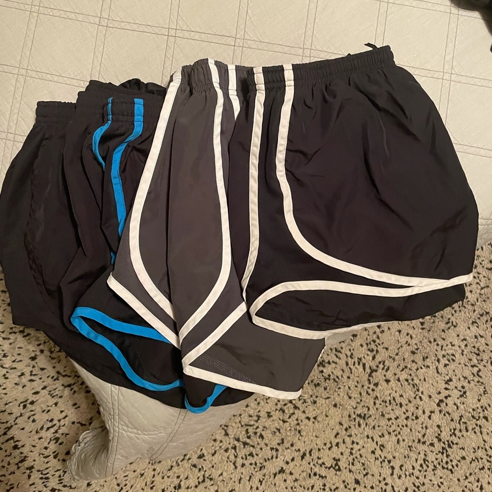 Lot of 8 pairs of Nike dri-fit tempo running shorts